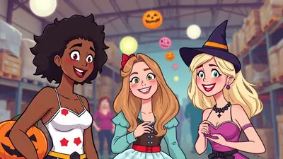 BOO Halloween Party Costume Ball image