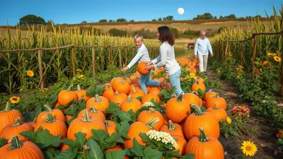 Hatter's Farm Pumpkin Picking image