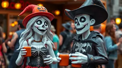Haunting on the Hill Bar Crawl image