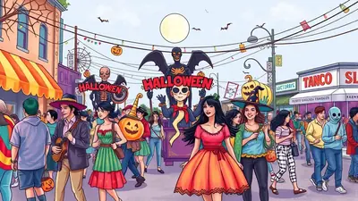 Broadway Halloween Parade image