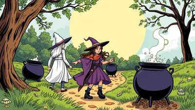 Dunstable Downs Half-Term Trail: Witchsnade's School of Magic image
