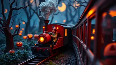 Tracks of Terror Halloween Train Ride image