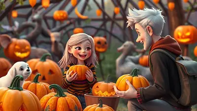 Wild Zoo Halloween image