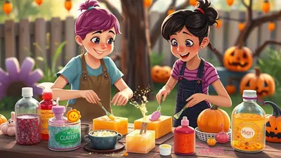 Suds & Scents: Halloween Soap-Making Workshop for Kids image