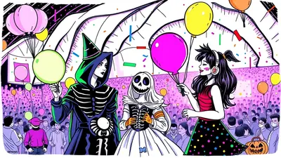 Mini Ravers Little Monsters Halloween Festival image