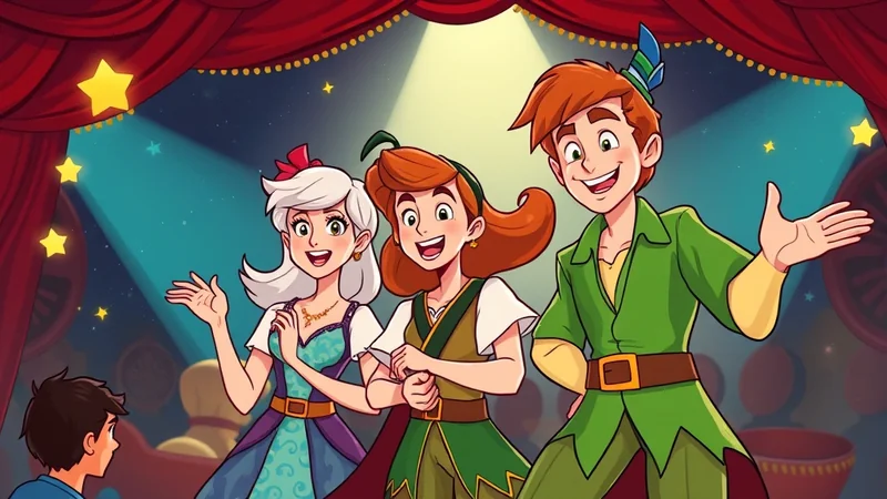 Halloween event image for The Magical Pantomime Adventures Of Peter Pan - movies and theater entertainment themed