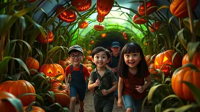 Cammas Hall Farm Pumpkin Patch & Terror Tunnel image