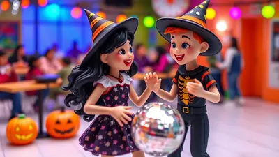 Kids Halloween Disco image