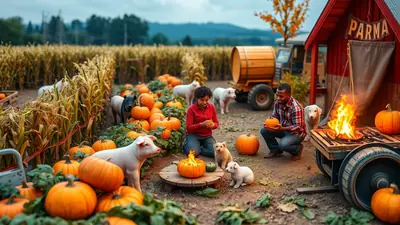 Gallberry Corn Maze Fall Harvest Festival image