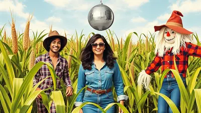 Seven Sisters Farm Halloween Night Maze image