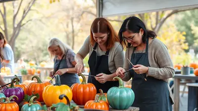 Glass Pumpkin Patch at The Morton Arboretum image