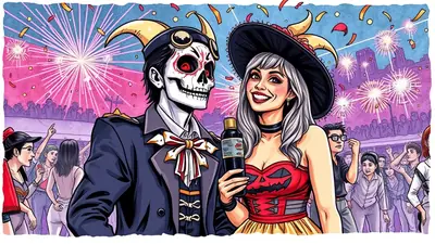Glitterfest Halloween Rave image