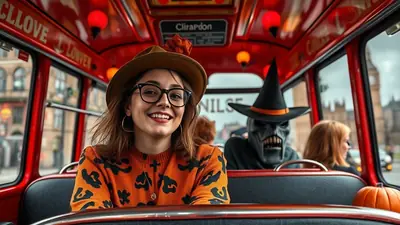 Halloween Ghost Bus Tour of London image