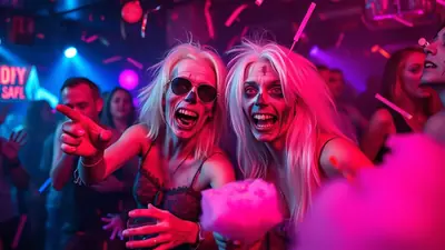 The Halloween Zombie Rave @ EGG London image