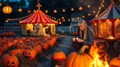 Enchanted Pumpkin Nights at Mrs Dowsons Farm image