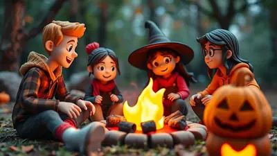 Little Nature Tots Halloween Half Term Campfire Specials image