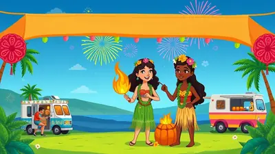 Luau at Laurita Food Truck Festival image