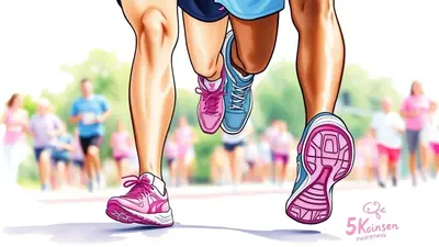 Pink Army 5K and 1 Mile Pet Friendly Fun Walk image