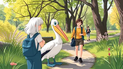 Storywalk with Parker The Pelican image