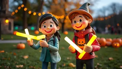 Fright Night Glow Teen Halloween Extravaganza image