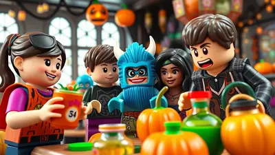 Brick-or-Treat: Monster Party image
