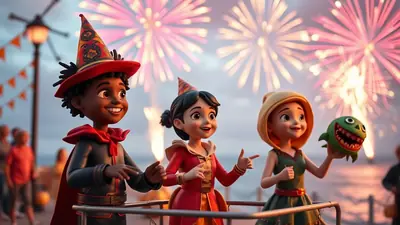 Southend Halloween Parade & Fireworks Display image