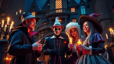 Lyndhurst Mansion Halloween Opening Season Party image