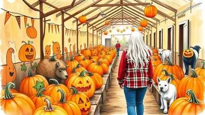 SPOOKS! inc Pumpkin Picking image