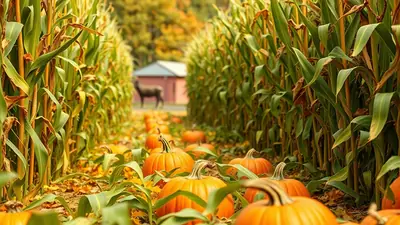 North Folk Farms Corn Maze & Pumpkin Patch image