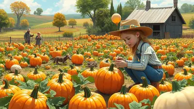 Crockford Bridge Farm Halloween Pumpkin Festival image