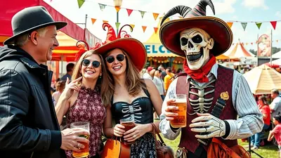 Wheaton Illinois Haunted Halloween Flea Market image