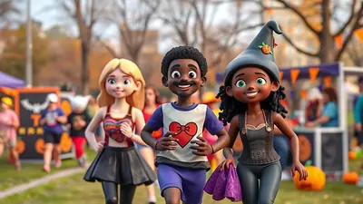 Halloween Fun Run/5K sponsored by The Manna Foundation image