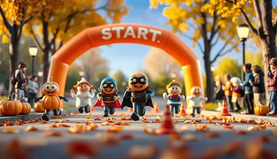 Haunted Hustle 5K/10K/1K Run image