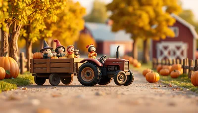 Evergreen Farms Pumpkin Hunt image